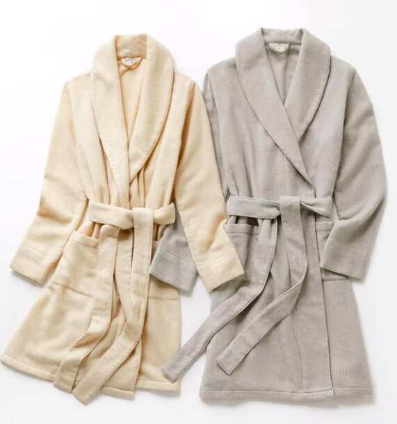 Monogramable Luxury Cashmere Robes 