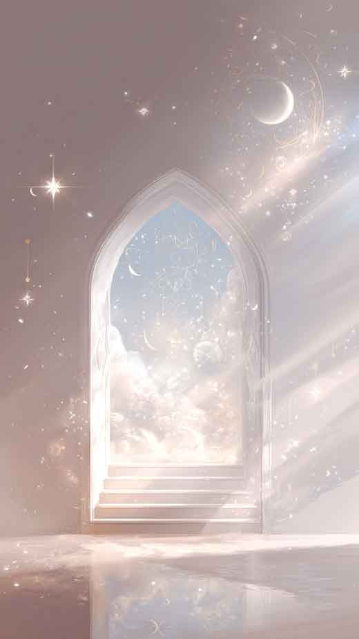 white aesthetic ethereal phone background