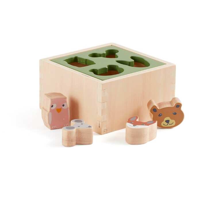 Woodland Animals Wooden Sorting Box, by Kid's Concept