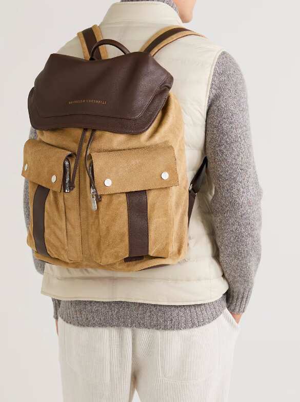Brunello Cucinelli Backpack - Luxury Valentine's Day Gift For Husband