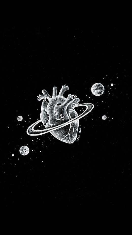 Broken Heart Black and White Wallpapers  Top Free Broken Heart Black and White  Backgrounds  WallpaperAccess