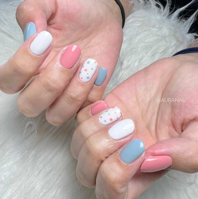cute simple nail design