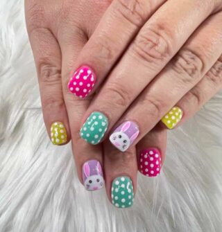 33 Aesthetic Easter Nails Designs & Ideas To Try This Year - The Mood Guide