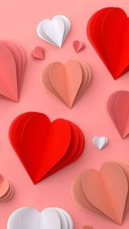 45+ Heart & Valentine's Day Aesthetic Wallpapers for a Romantic iPhone  Background - The Mood Guide