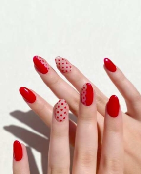 83+ Red Nails Designs & Ideas That You’ll Love
