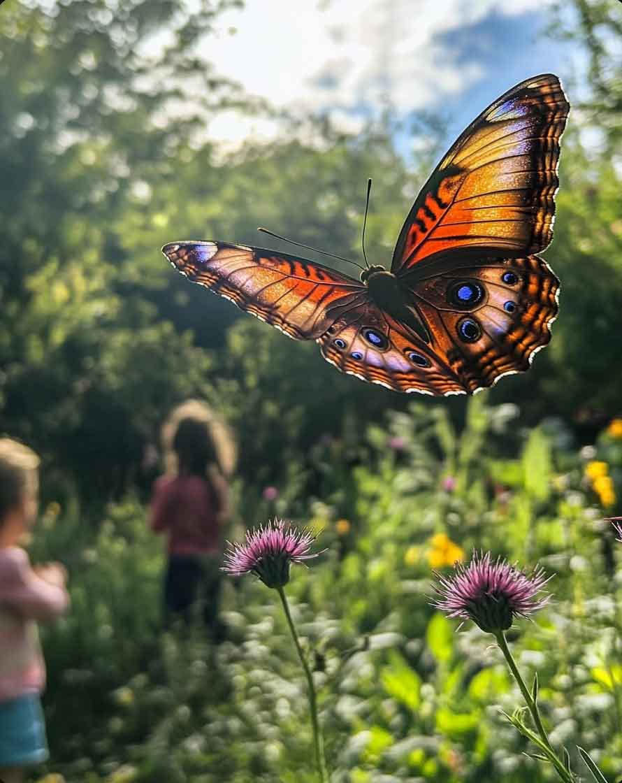 butterfly spring aesthetic