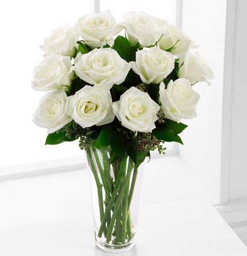 White Roses Bouquets