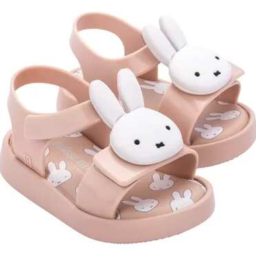 Mini Melissa Jump Miffy Jelly Sandals For Baby