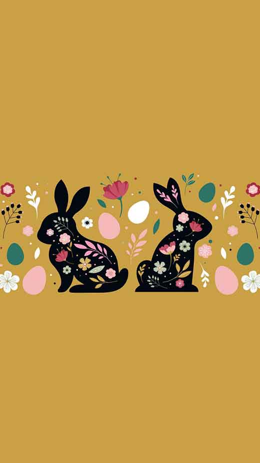 Easter Wallpaper Ideas for the season : Simple Easter Bunny Wallpaper I  Take You | Wedding Readings | Wedding Ideas | Wedding Dresses | Wedding  Theme