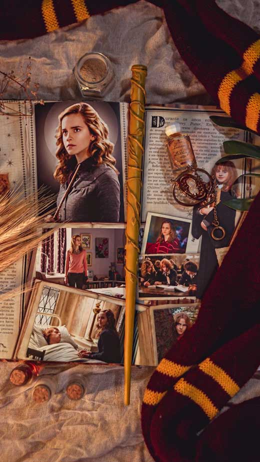 hermione aesthetic wallpaper