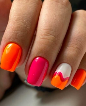 These Orange Nails Designs Are The Energy Boost You Need Right Now