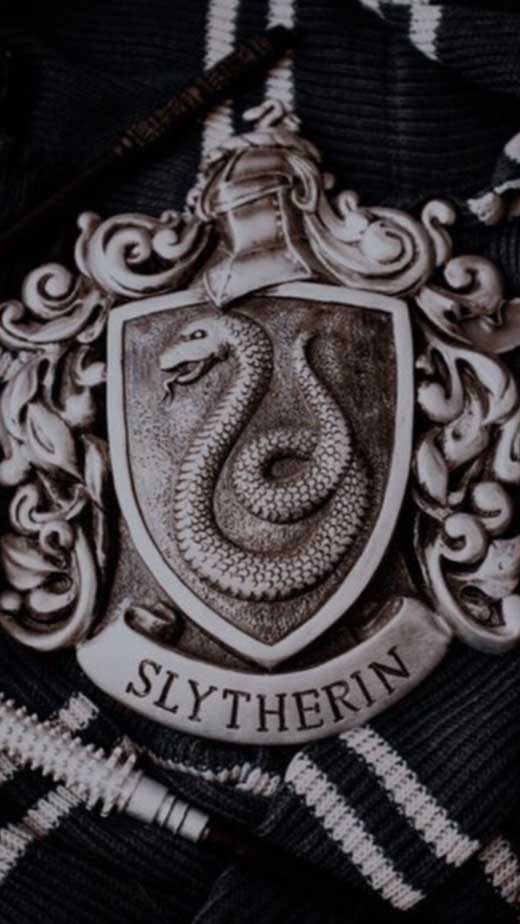 slytherin house badge snake wallpaper