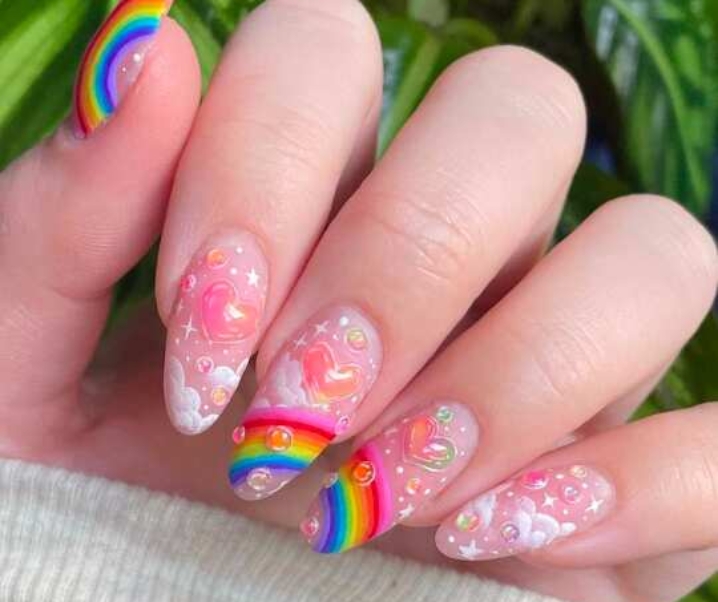 41+ Rainbow Nails Design & Ideas (From Summer to Pastel and Ombre) To Try Right Now