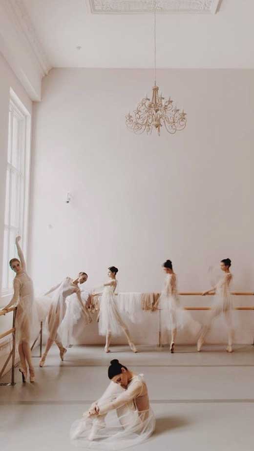 HD wallpaper womens white shortsleeved dress girl jump ballerina  ballet  Wallpaper Flare