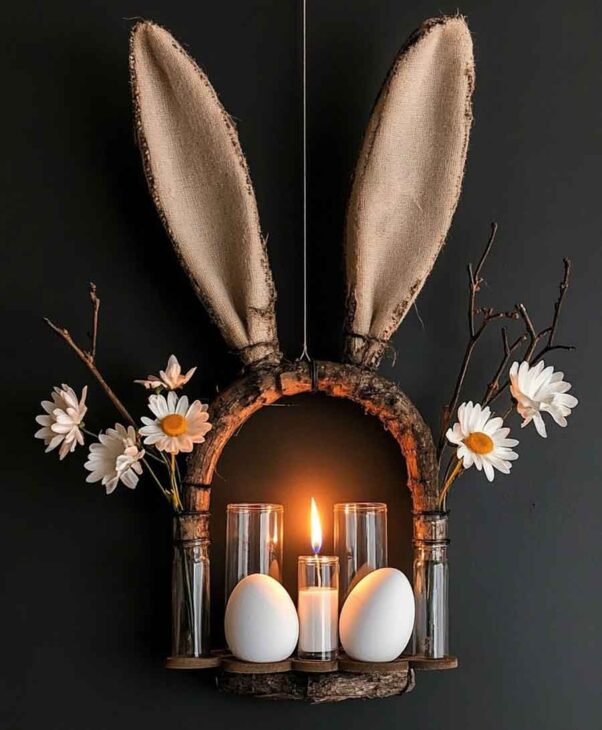 rustic easter decoration diy