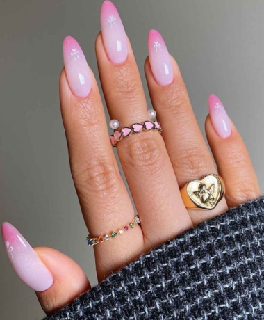 Lovely French Nails With Pink Tips to Try