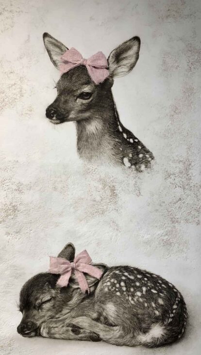 aesthetic vintage coquette animals