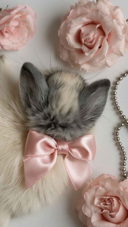 cute grey and pink car phone background