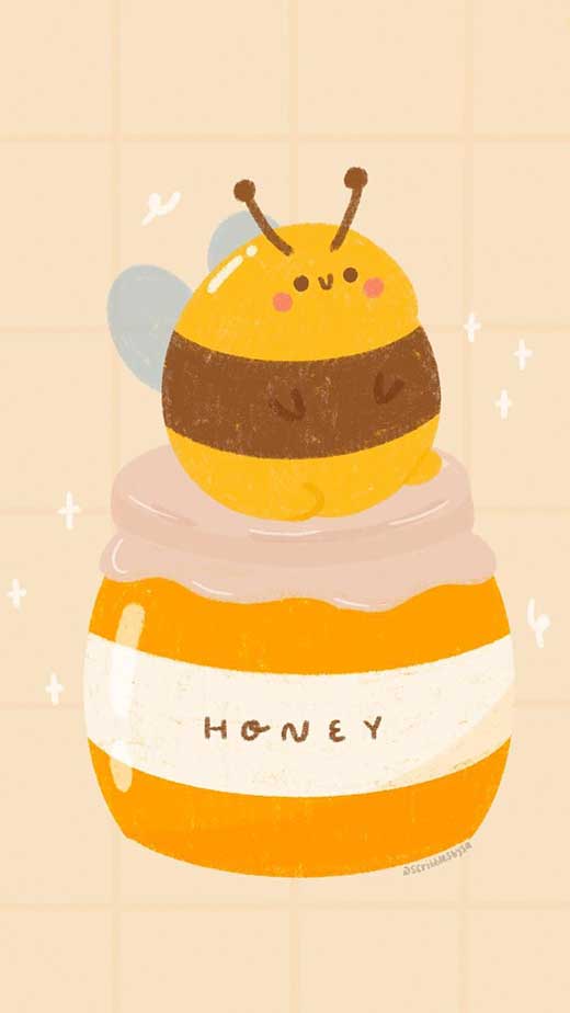 cute-honey-bee-wallpaper
