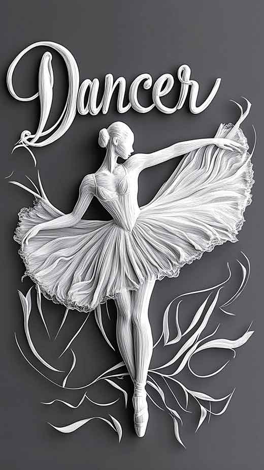 ballet dancer phone wallpaper