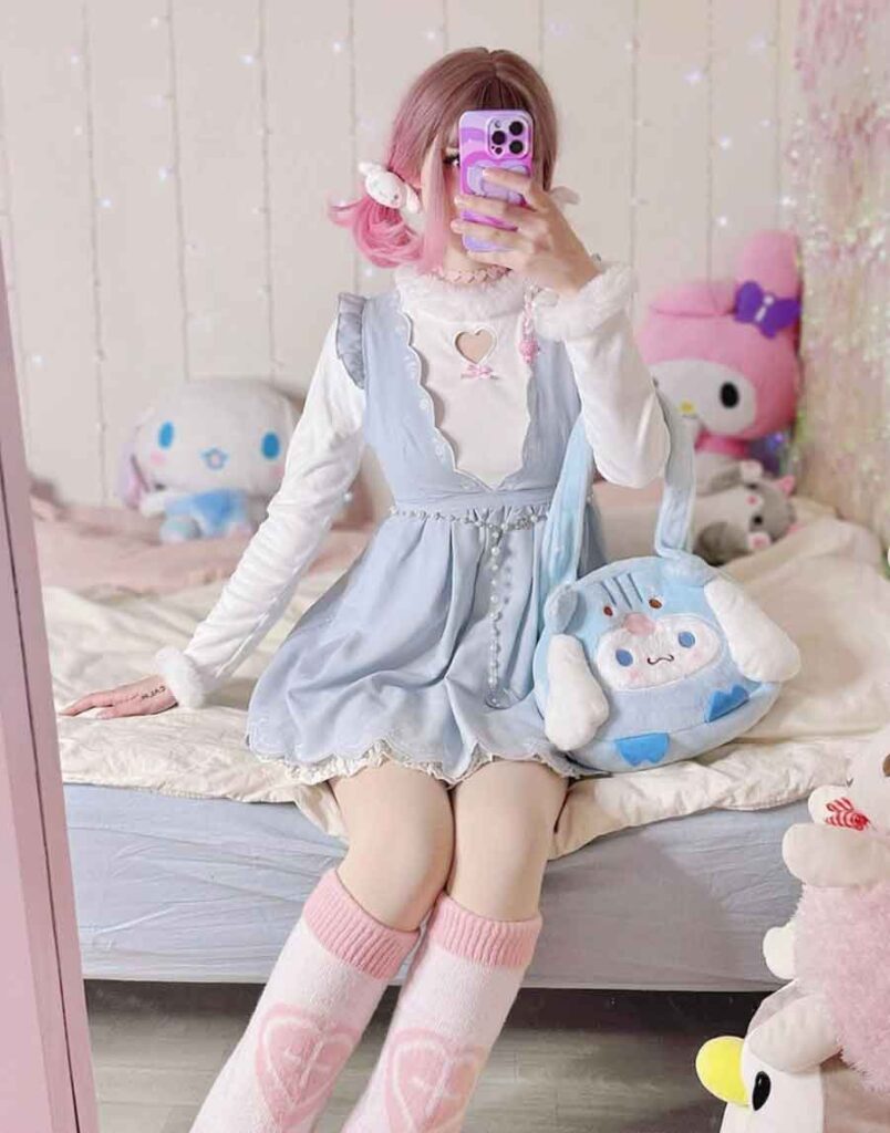 kawaii summer style pastel