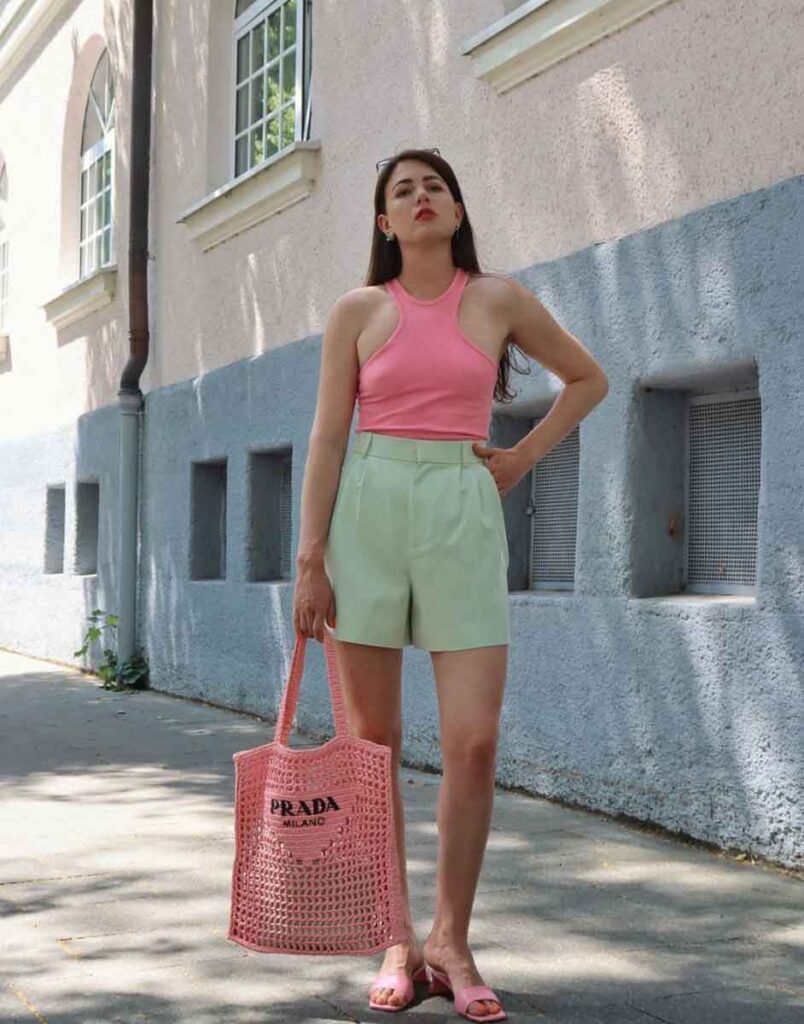 pastel outfit summer