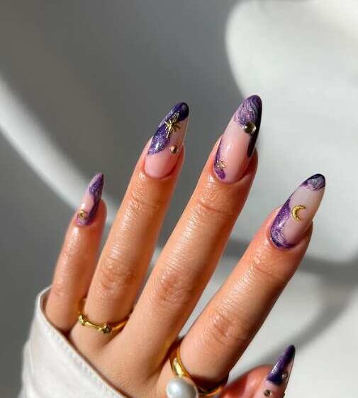 39 Celestial Nails Designs For Your Next Cosmic Manicure