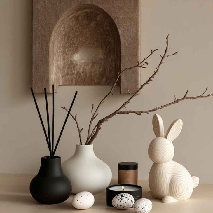 elegant Scandinavian easter decr