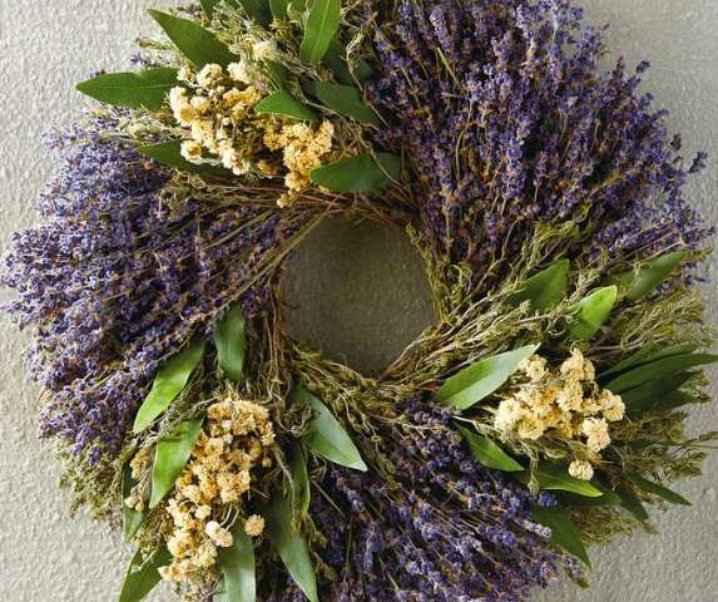 The Most Whimsical Lavender Wreaths