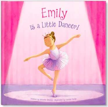 Personalized little dancer book