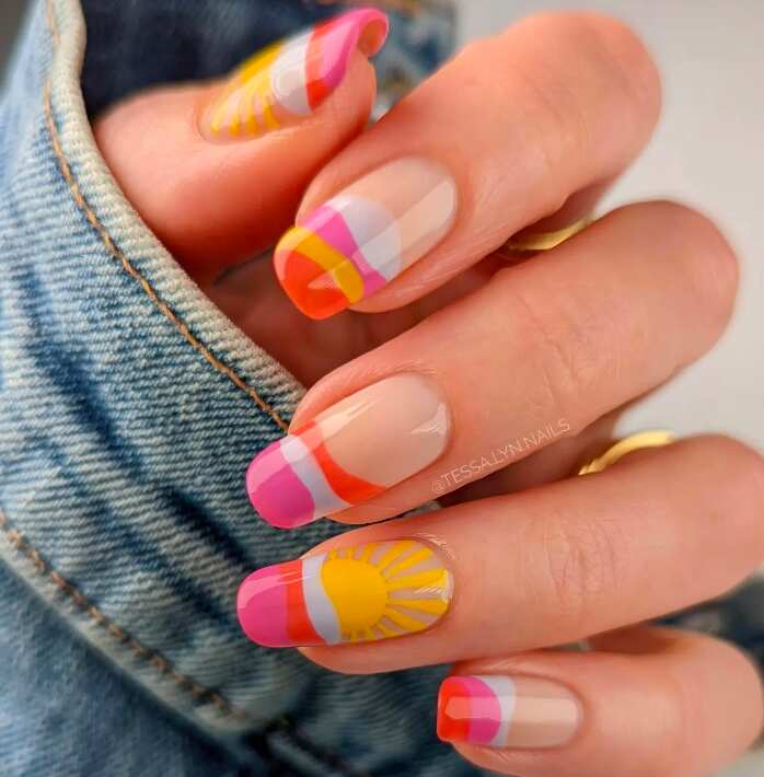 131 Most Popular Summer Nails Designs, From Ombré To Simple & Bright Ideas