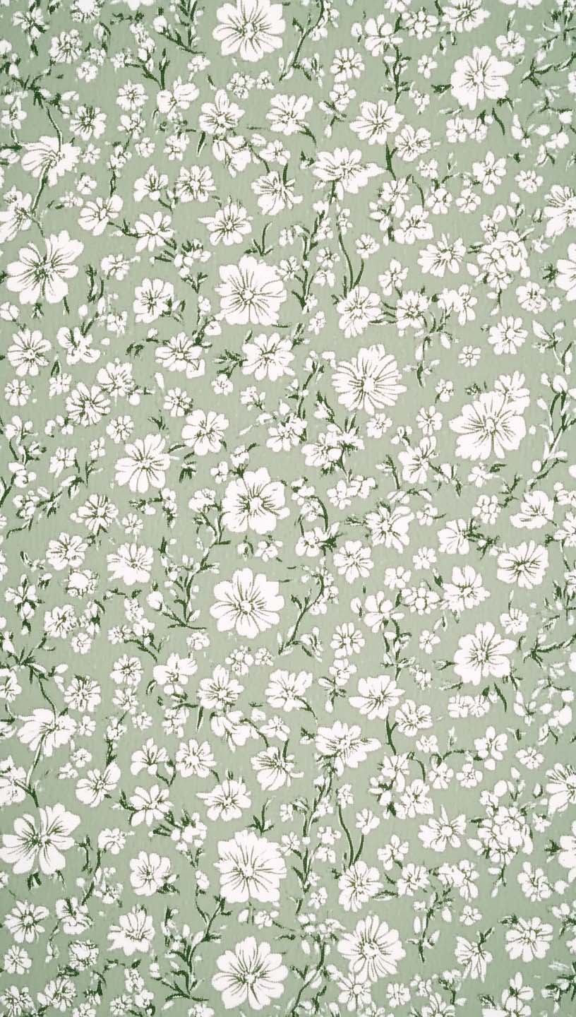 sage green phne background for iphne. vintage pattern floral