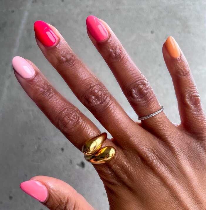 Beautiful bright summer nails... - Ugly Duckling Nails Inc. | Facebook