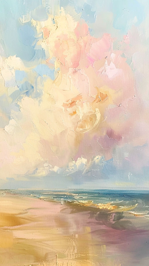 pastel beach summer wallpaper for iphone