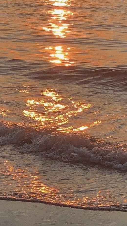 sunset wallpaper beach iphone