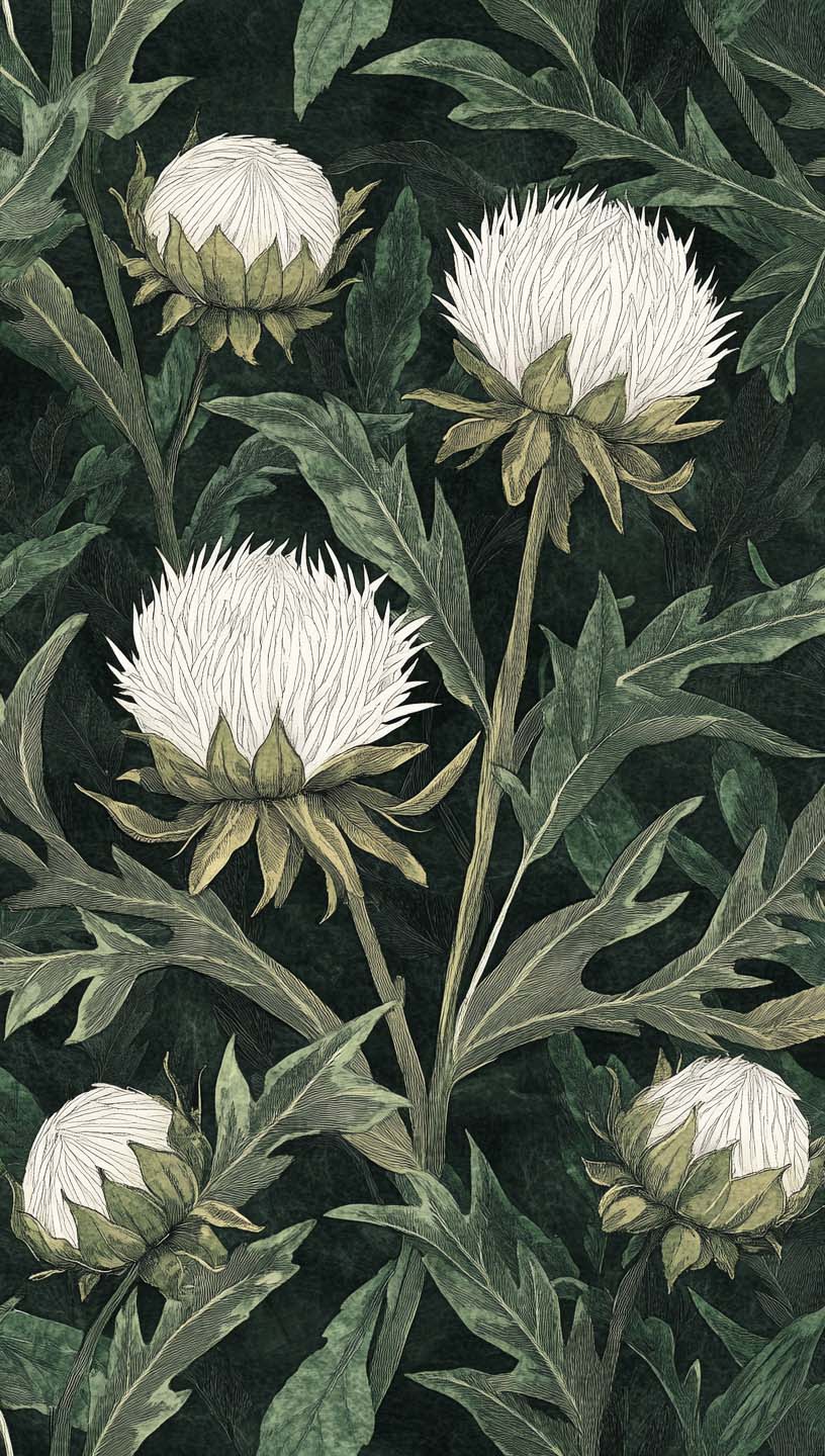 vintage dark green wallpaper fr iphone