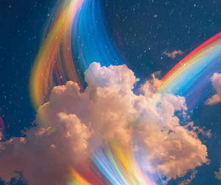 35+ Aesthetic Rainbow Wallpapers for iPhone