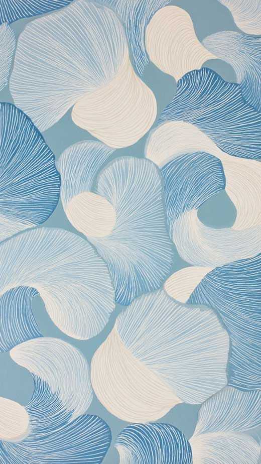 blue and white aesthetic wallpaper