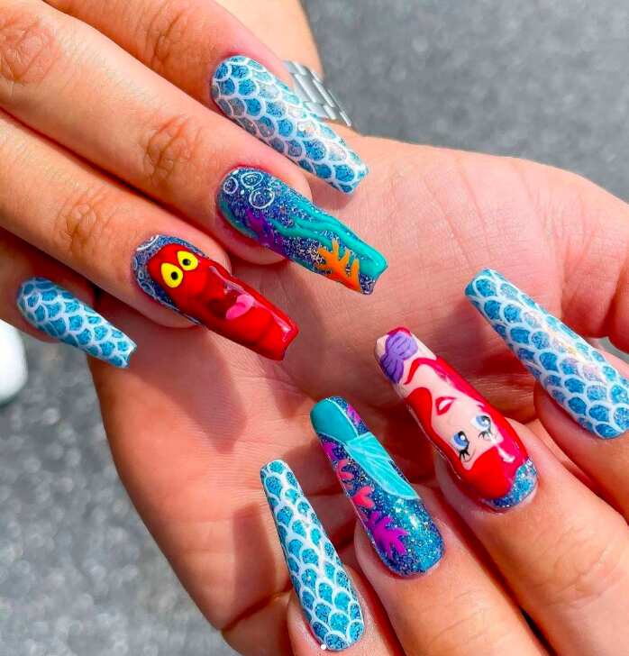 40 glitter nail designs you're going to want to screenshot