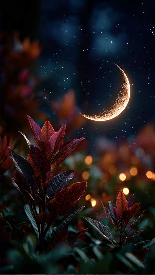 free aesthetic moon wallpaper