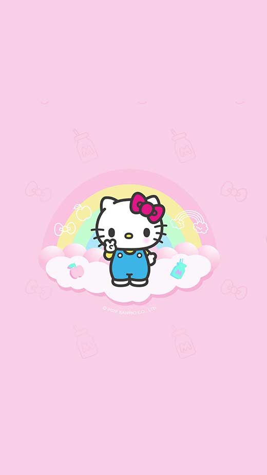 Hello kitty, cute, girly, hello kitty, pastel, pink, themes, HD phone  wallpaper