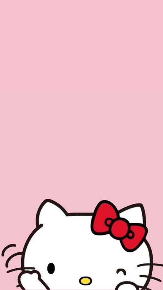 cute hello kitty wallpaper pink