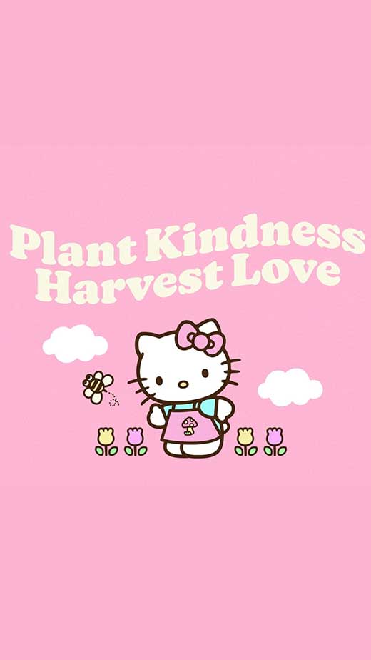 cute pink iphone hello kitty wallpapers quote