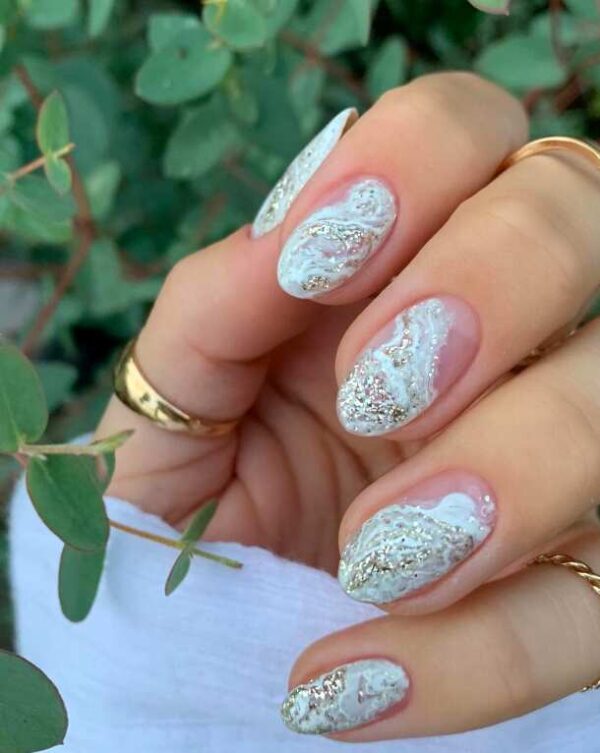 Short White Nails 35 Cute Designs For Every Occasion The Mood Guide