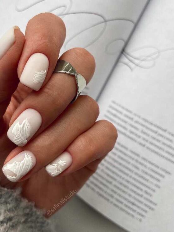Short White Nails: 35+ Cute Designs For Every Occasion