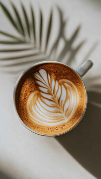 aesthetic coffee free wallpaper