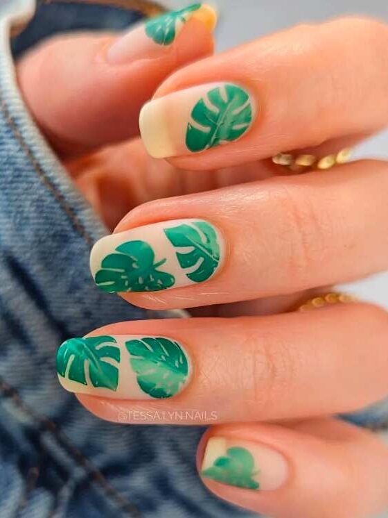 25+ Greenery Nails Ideas & Designs That Plant Moms Will Love