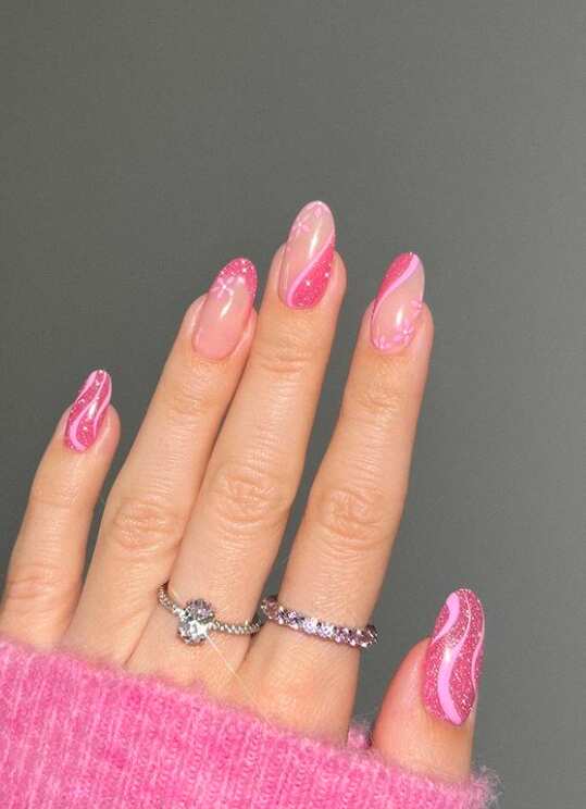 50 Gel Nails Designs That Are All Your Fingertips Need To Steal The Show –  Cute DIY Projects | Wedding nails glitter, Nail designs glitter, Nail art  designs