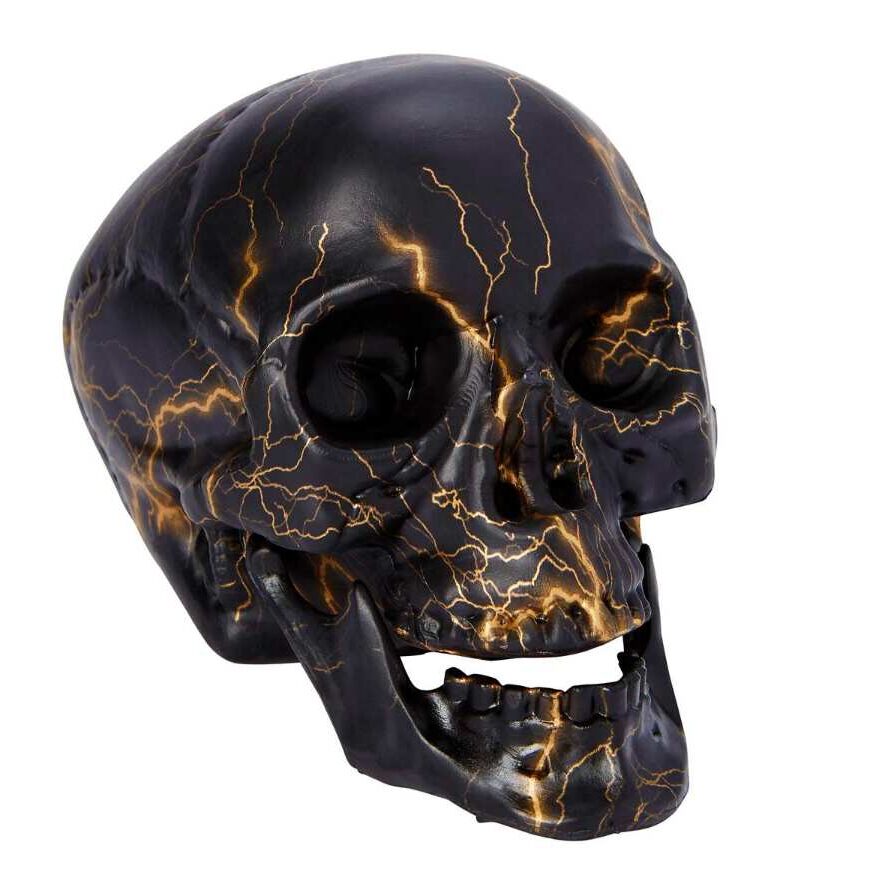 Lightning decorative Skull