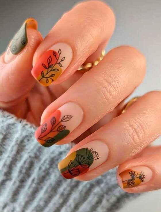 Fall Nails: 110+ Simple Ideas & Trendy Art Designs For A Cute Autumn Manicure